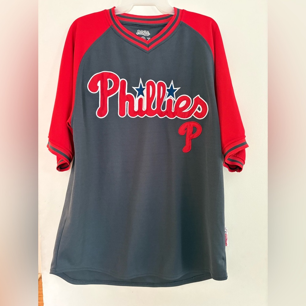 Phillies Stitches Pullover